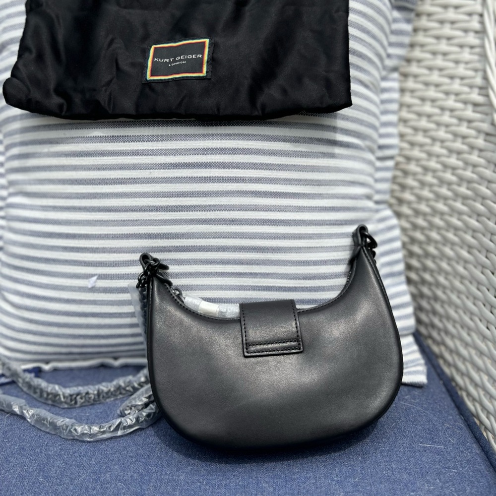 NWOT Kurt Geiger London Small Chelsea Drench Hobo Crossbody Bag - Picture 6 of 12
